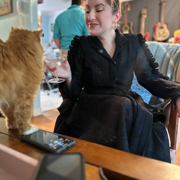 Victorian Inspired -  Lace Jacket - Picture 3 of 4